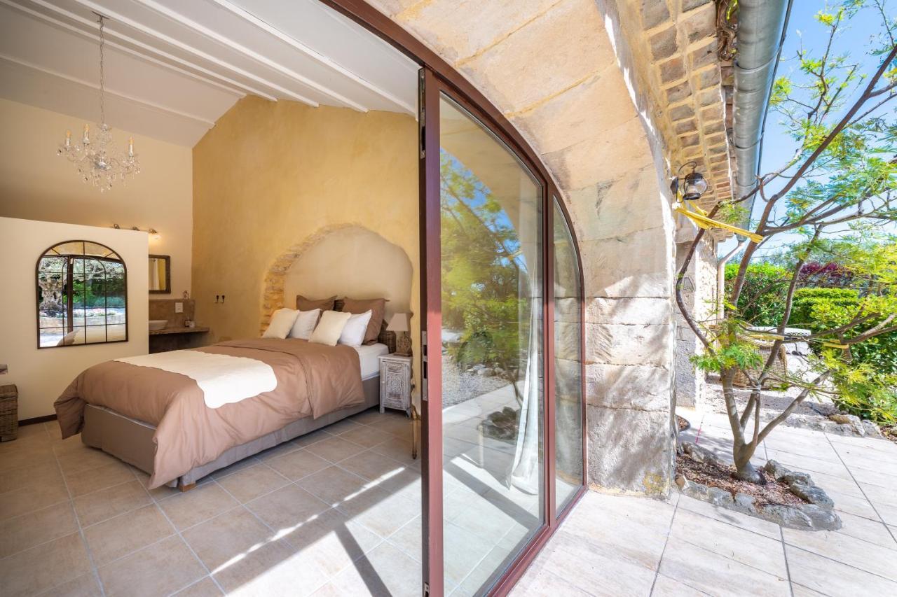 Maison D'Hotes Les Caroubiers Montsegur-sur-Lauzon Bagian luar foto